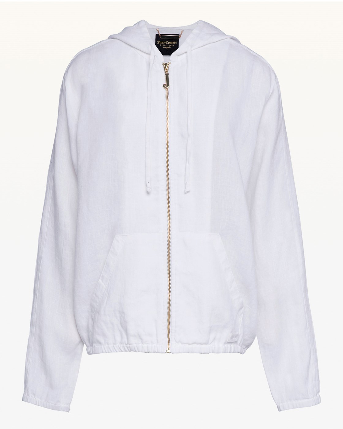 Juicy Couture Washed Linen Hooded Jacket