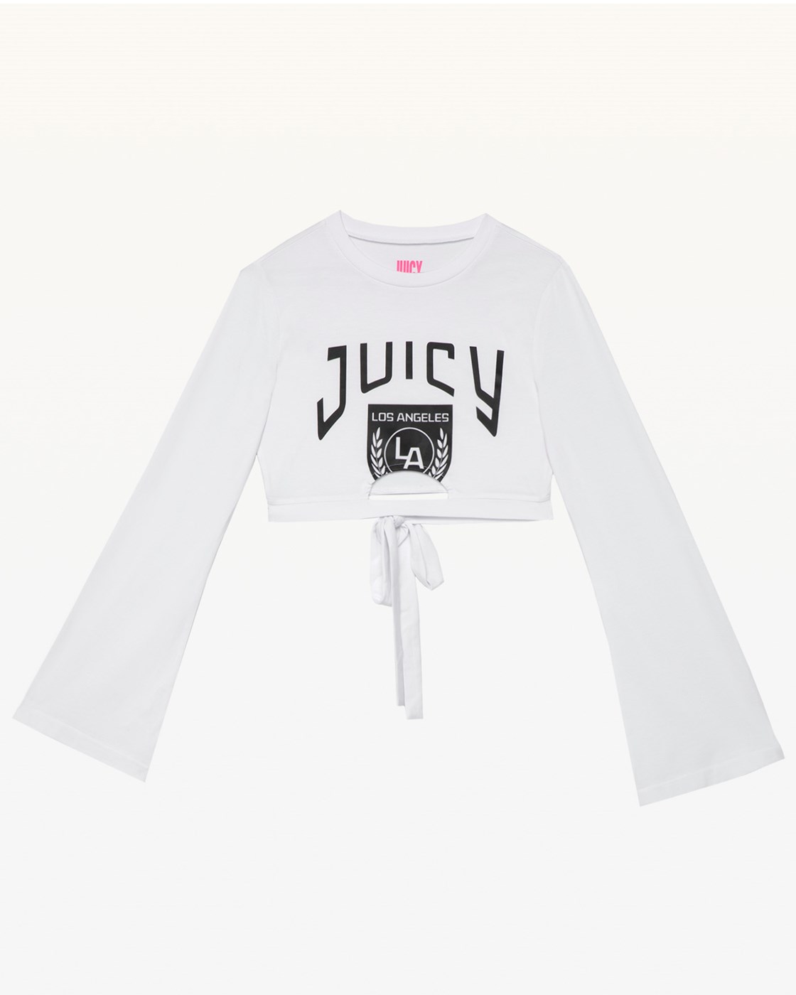 Juicy Couture JXJC Bell Sleeve Crop Top