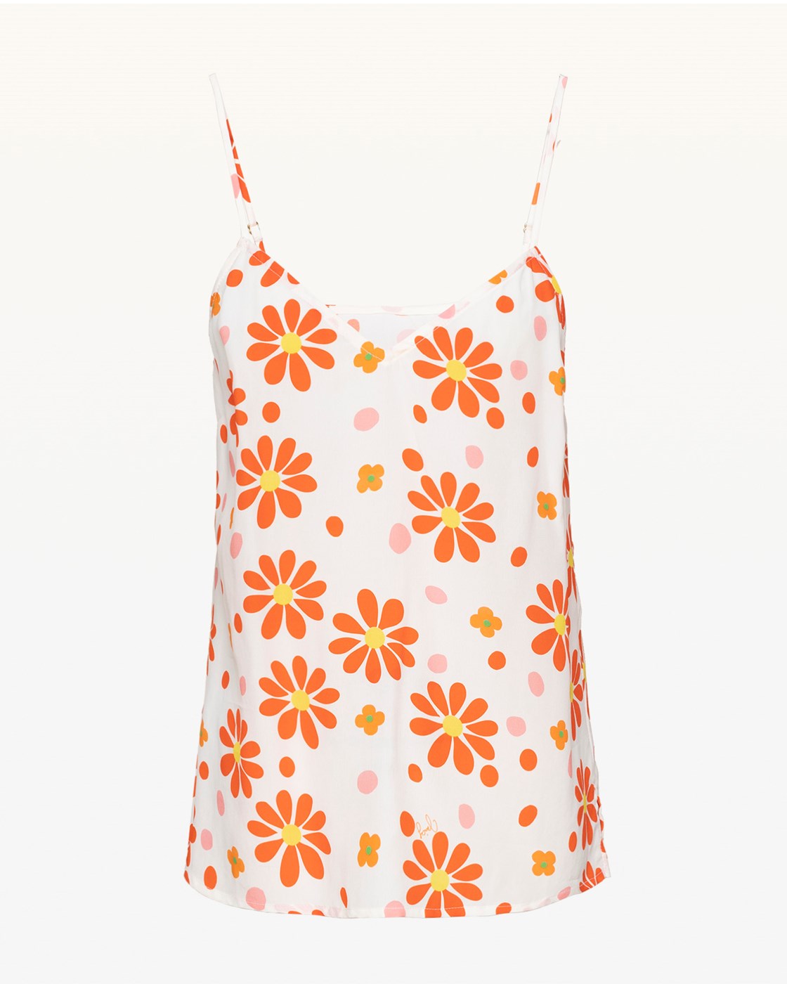 Juicy Couture Dotted Daisy Silk Cami