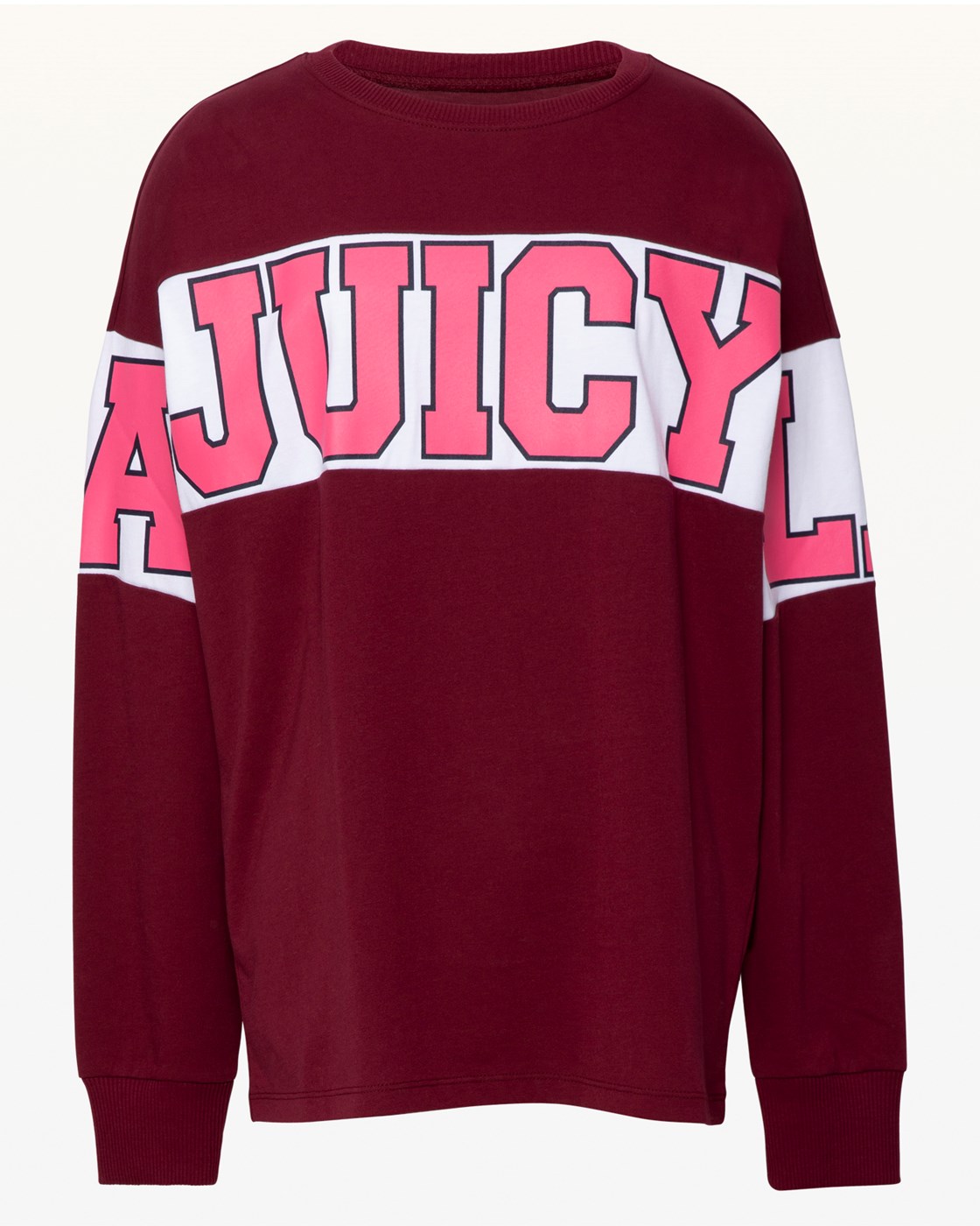 Juicy Couture JXJC LA Colorblock Long Sleeve Tee