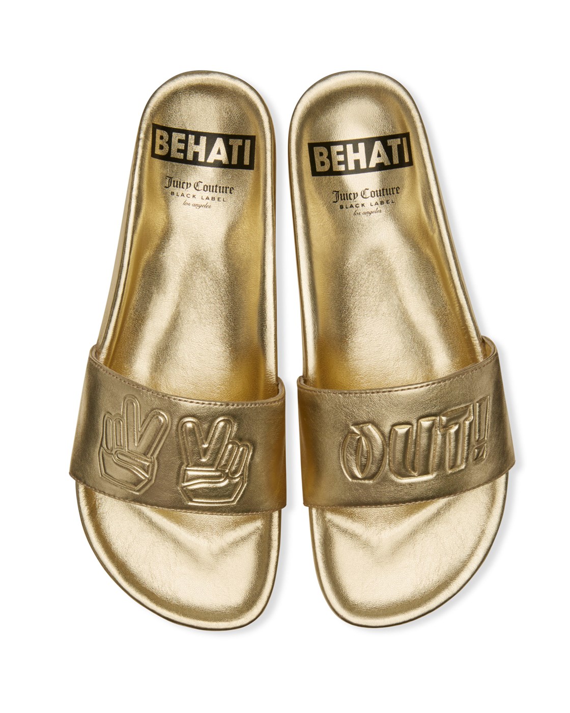 Juicy Couture Behati X  Peace Out Slide