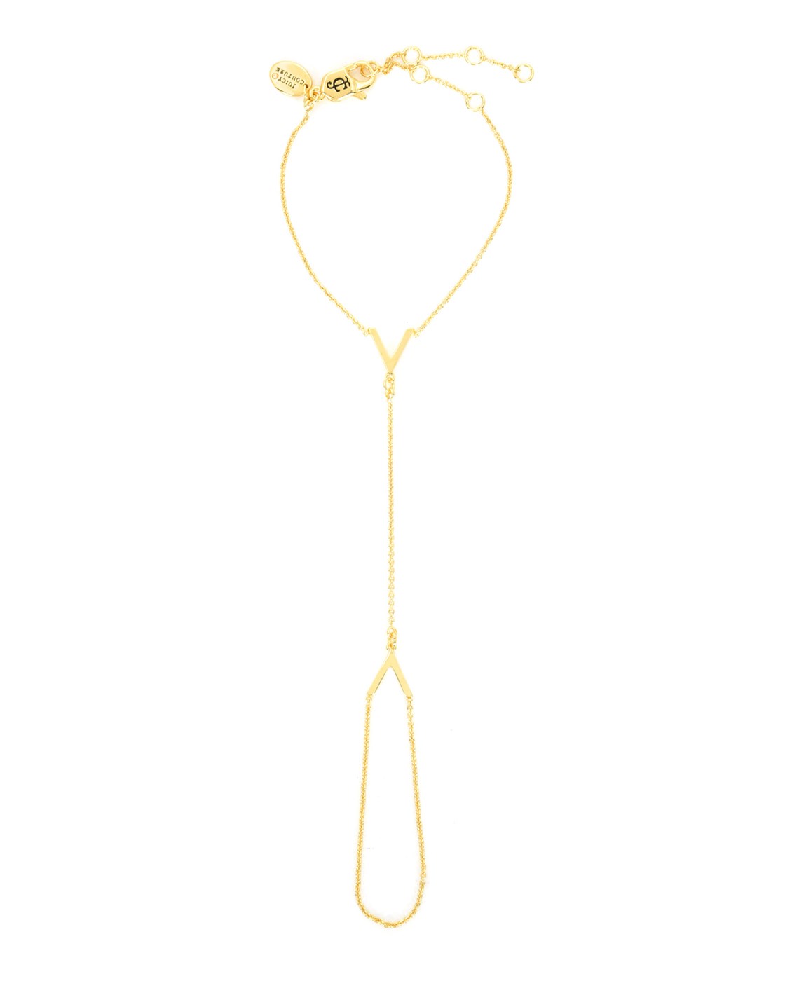 Juicy Couture DAINTY V HAND CHAIN