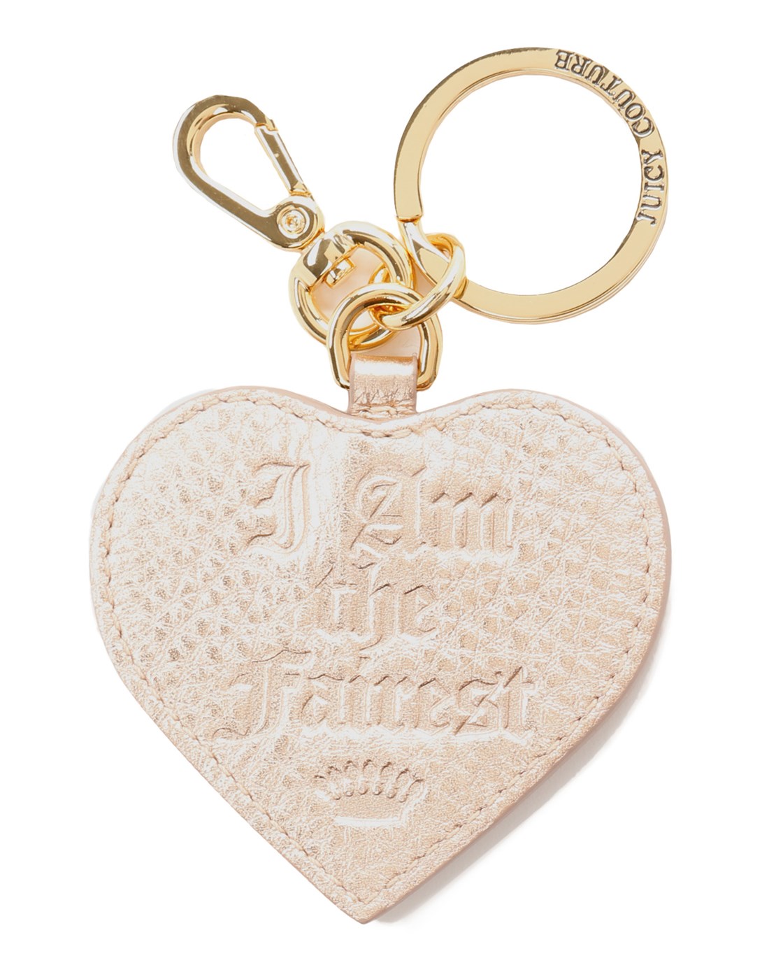 Juicy Couture I Am the Fairest Leather Key Fob