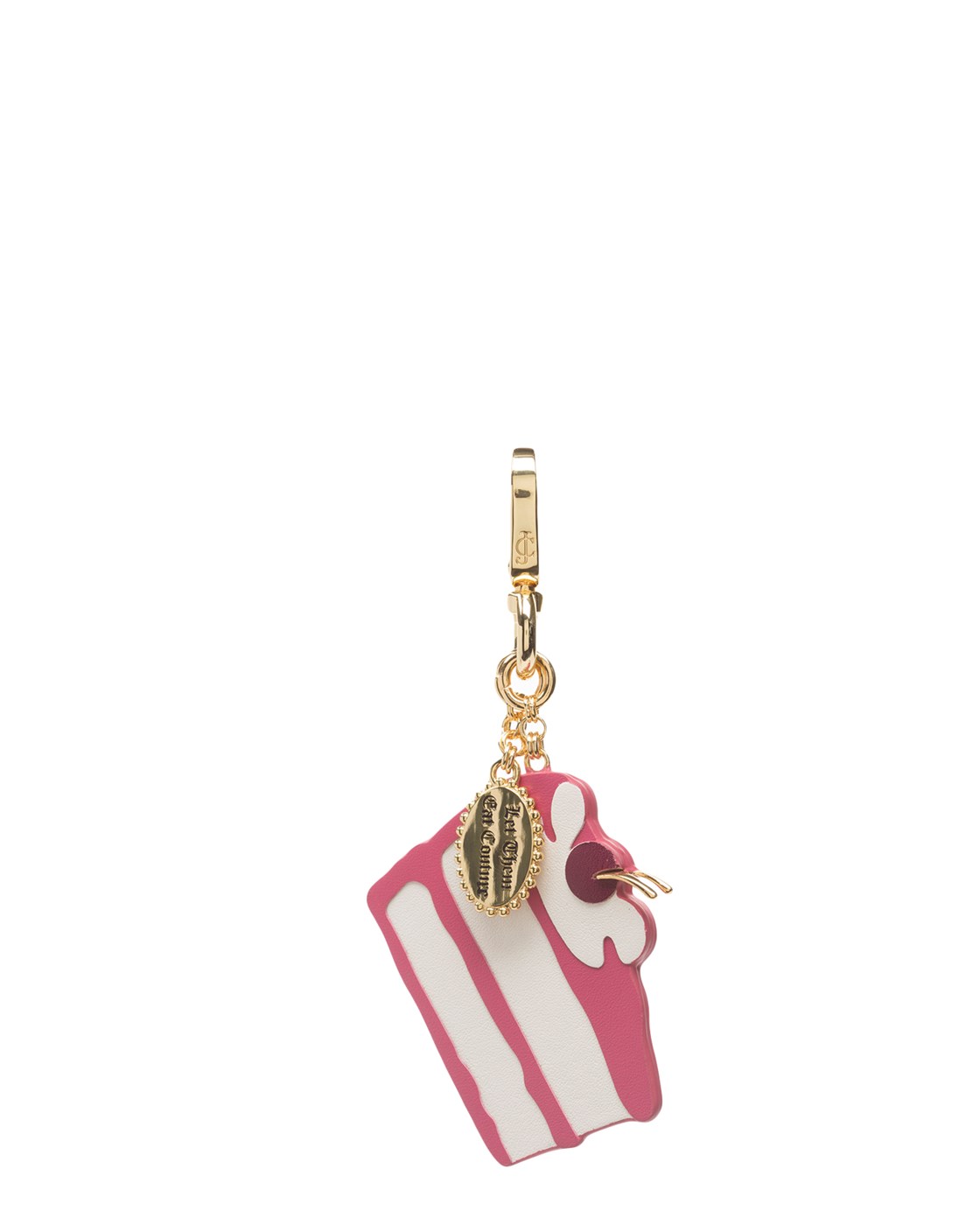 Juicy Couture Couture Cake Leather Key Fob