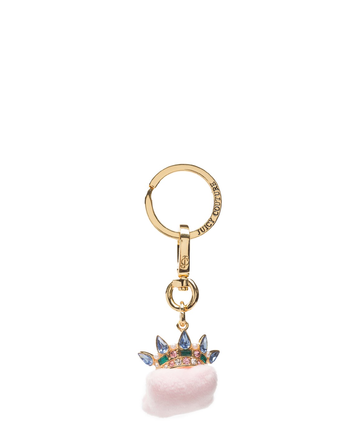 Juicy Couture Pillow Crown Key Fob