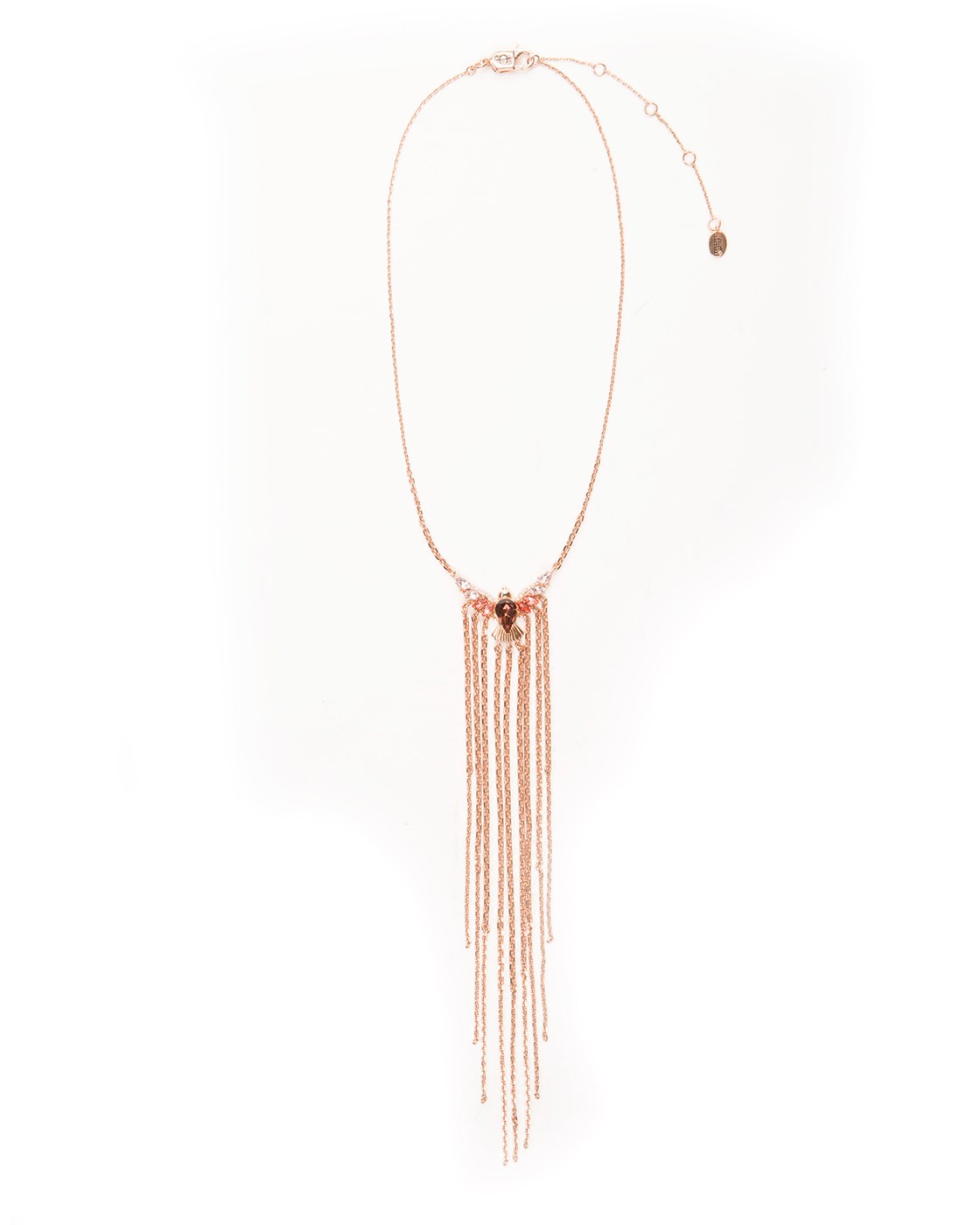 Juicy Couture Fringe Forward Statement Necklace