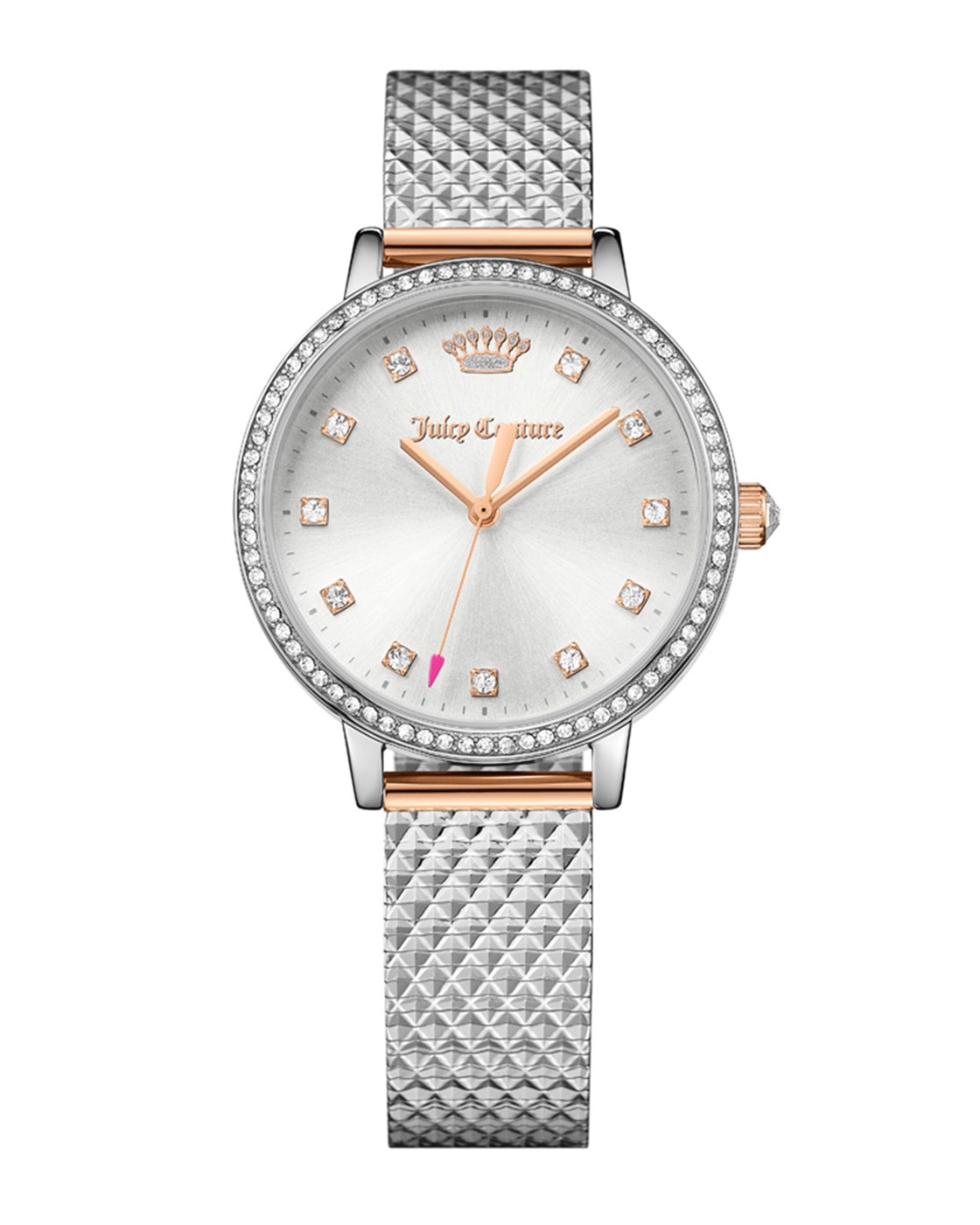 Juicy Couture Silver Socialite Watch