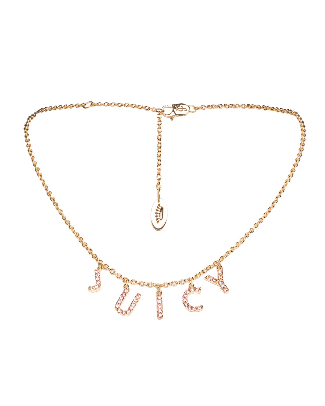 Juicy Couture PAVE CHARM LUXE WISHES NECKLACE
