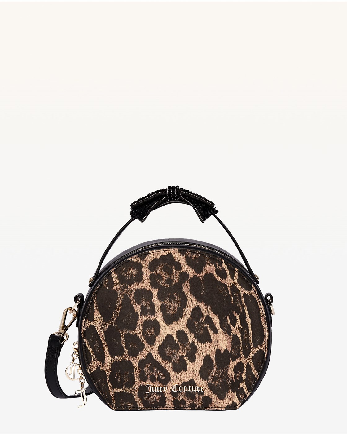 Juicy Couture Burnett Leopard Print Round Crossbody Bag