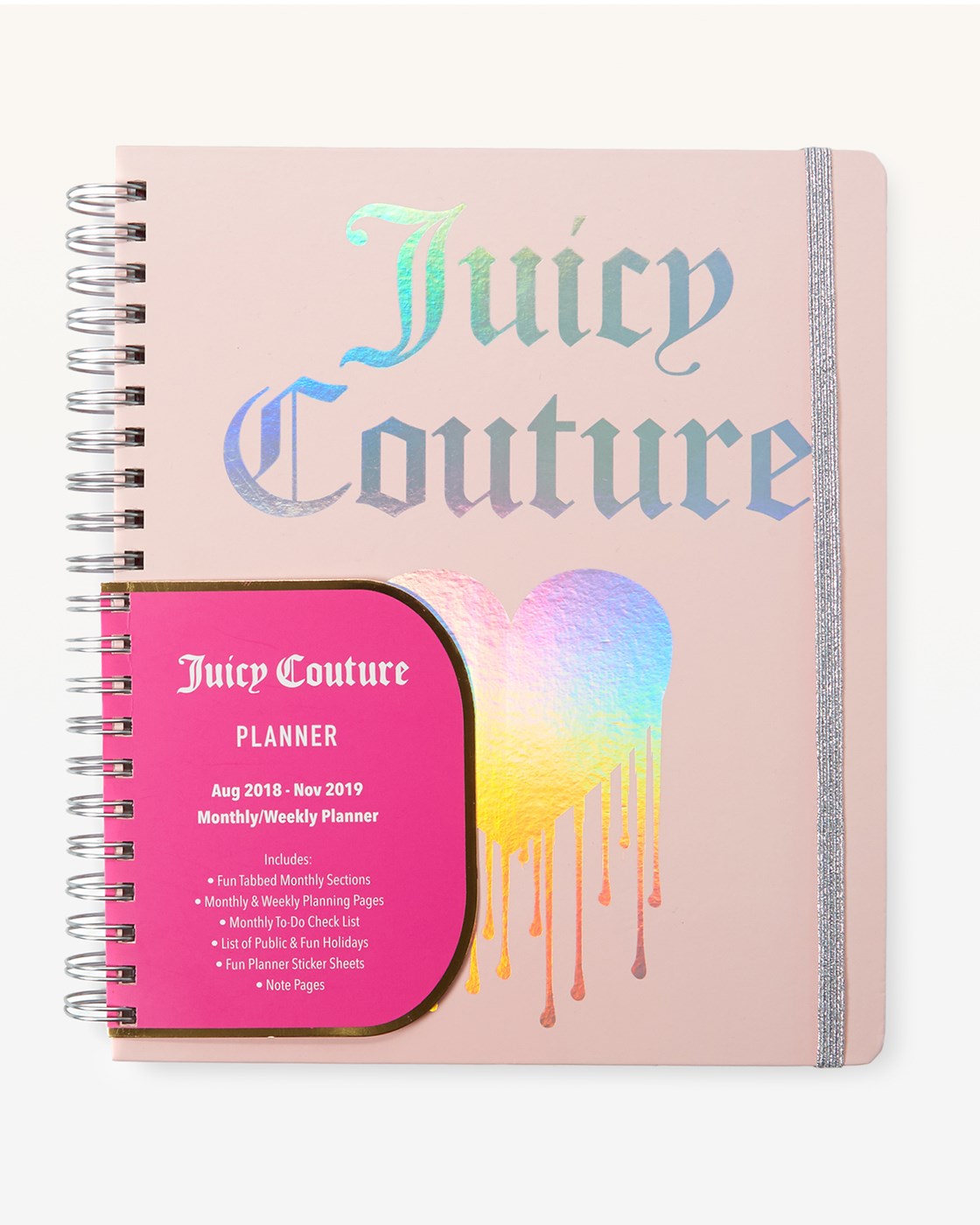 Juicy Couture  Heart Spiral Planner