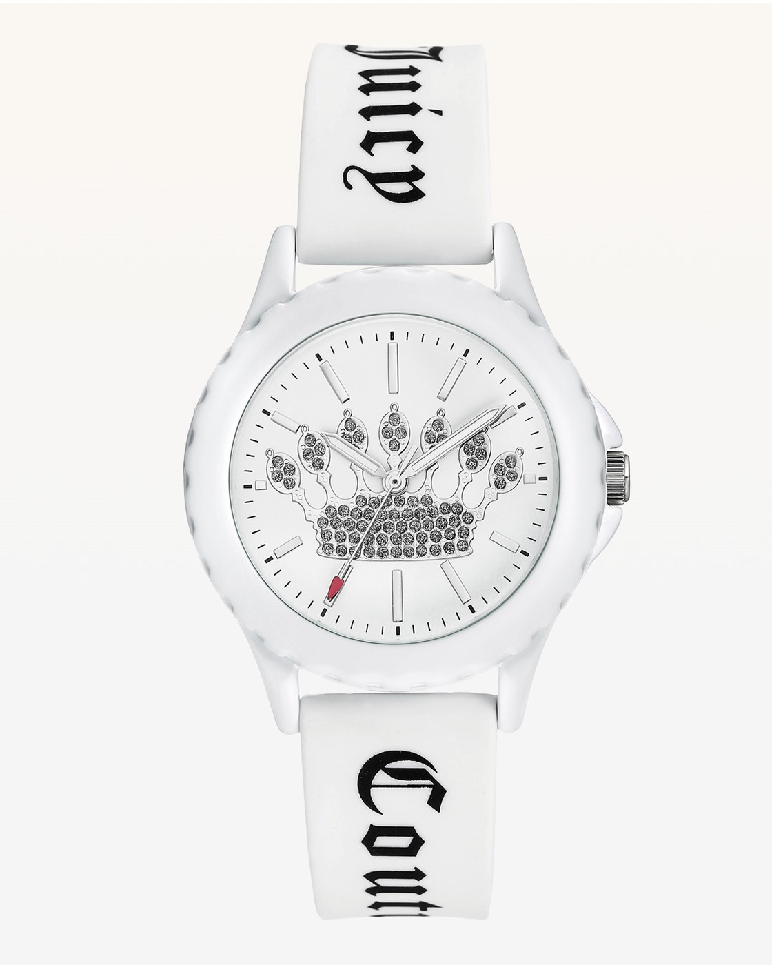 Juicy Couture  Crown White Silicone Watch